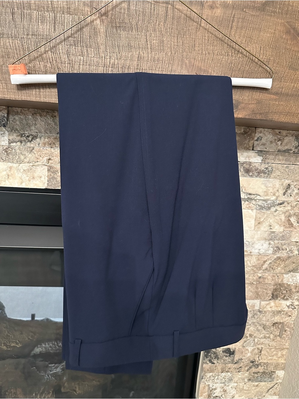 Tahari ASL Dark Navy Stretch Dress Pants